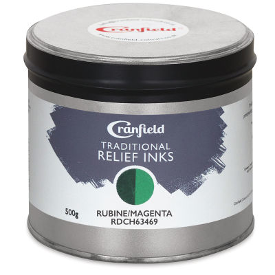 Cranfield Traditional Relief Ink - Rubine/Magenta, 500 g