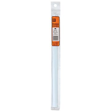 Open in modal - Plastruct Plastic Strip - Pkg of 10, 0.06" H × 0.1" W × 10" L - front of packaging