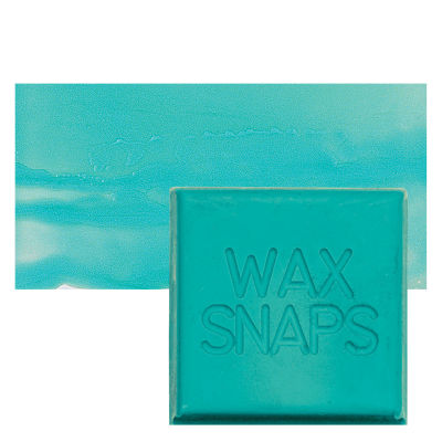 Enkaustikos Wax Snaps Encaustic Paints - Opal Aquamarine, 40 ml cake