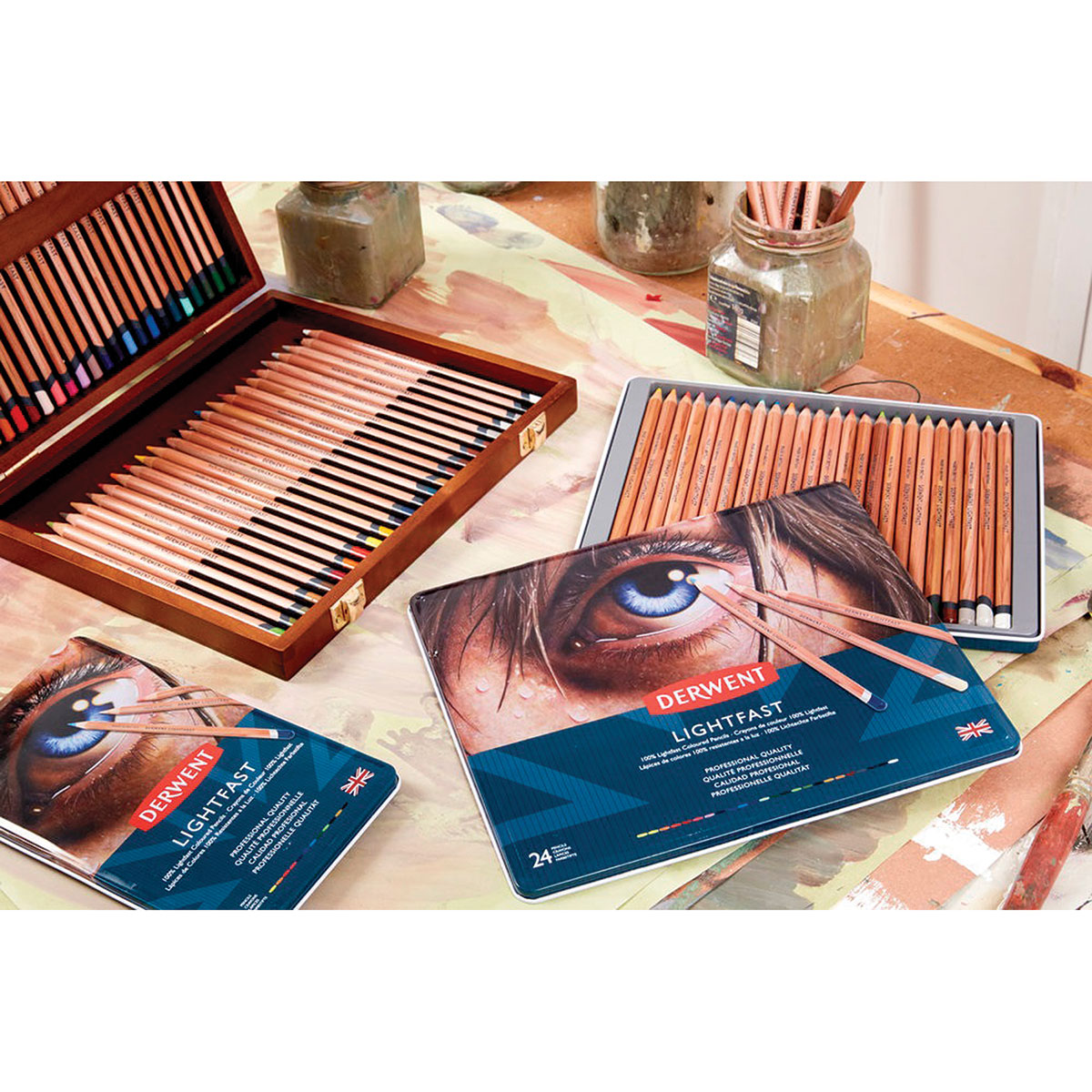 Derwent Lightfast Colored Pencils, for Artist, Drawing, Professional, 36  Pack (2302721),100% Lightfast,professional Quality