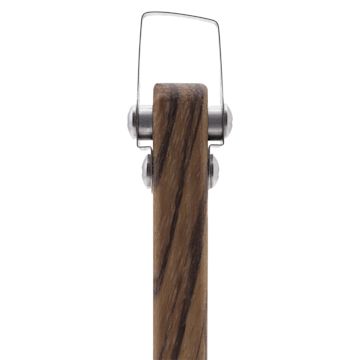 Open in modal - DiamondCore Pottery Trimming Tool - T3, Slanted Square w/ Square-Tipped Handle - close-up of tip