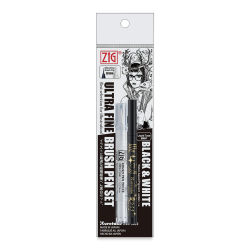 Kuretake Zig Ultra Fine Brush Pen Set (in package)