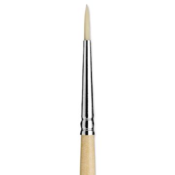 Open in modal - Da Vinci Top Acryl Synthetic Brush - Round, Long Handle, Size 2 close up