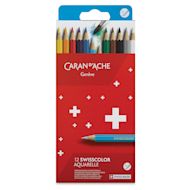 Caran d'Ache Swisscolor Water-Soluble Colored Pencil Sets