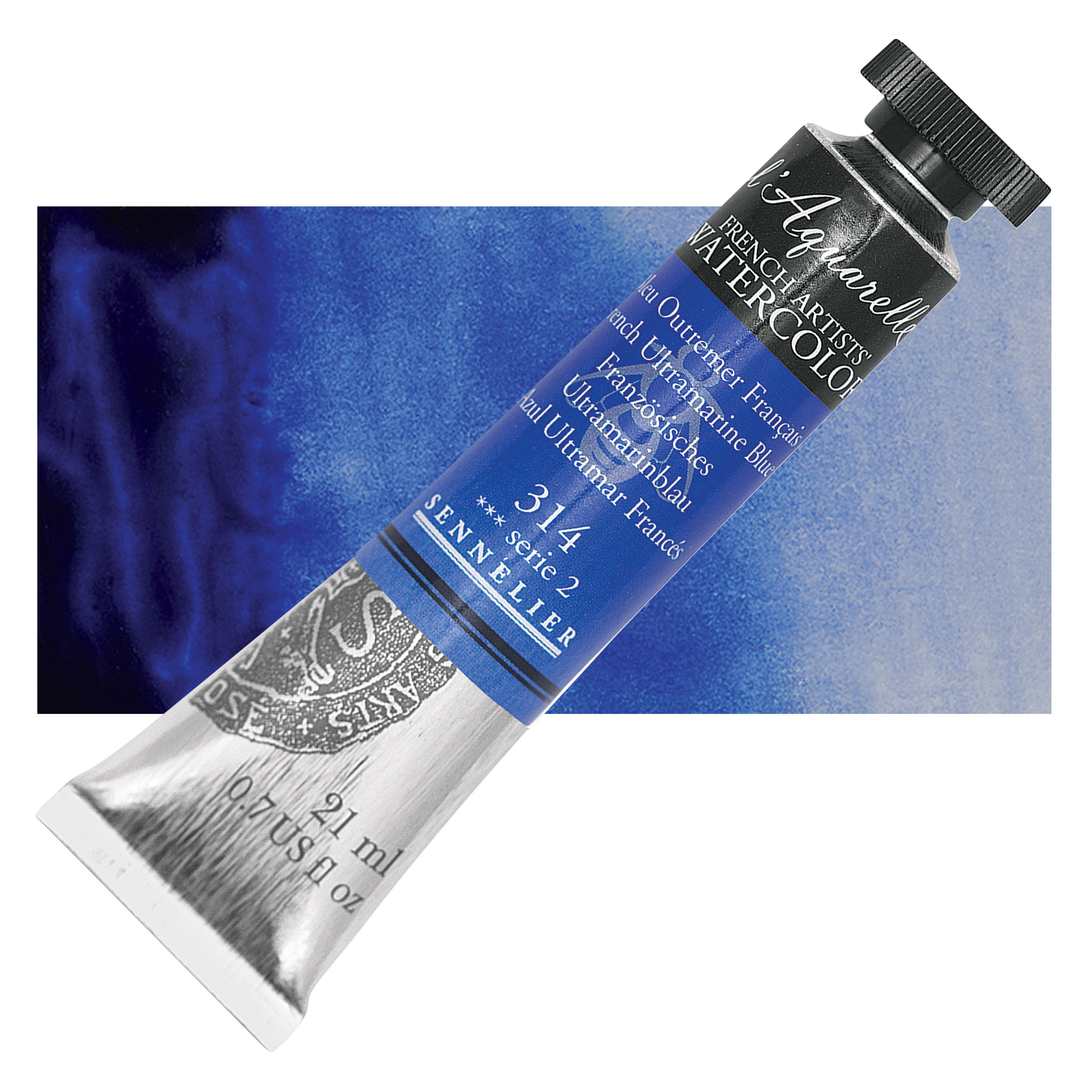 Sennelier French Artists' Watercolor - French Ultramarine Blue 21 ml