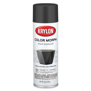 Krylon Color Morph Spray Paint - Black Base Coat, 6 oz