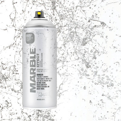Montana Marble Effect Spray - White, 11 oz, Spray Can with Swatch