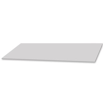 Open in modal - Atlantic Metal Bookcase - 36" x 18", Dove Gray, Extra Shelf