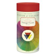 Cavallini Vintage Color Chart 1,000 Piece Puzzle