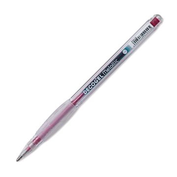 Open in modal - Karin DecoGel Metallic Pen - 310, Rose, cap off