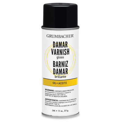 Grumbacher Damar Spray Varnish - Gloss, 11 oz, Can