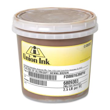 Open in modal - Union Ultrasoft Plastisol Liberty Series Ink - Quart, Sienna Brown