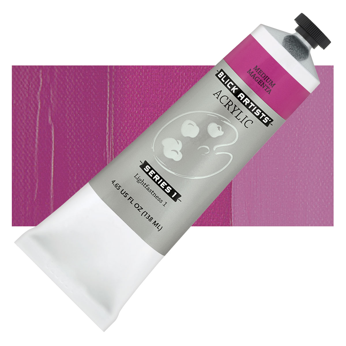 Blick Studio Acrylics - Magenta (Metallic), 4 oz tube