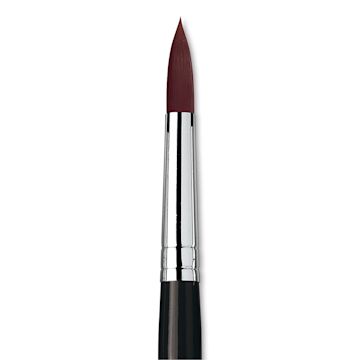 Open in modal - Da Vinci Top Acryl Synthetic Brush - Round, Short Handle, Size 16 close up