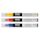 Liquitex Professional Paint Marker Set - Primary Fine Tip Colors, Set of 3 shown with caps on