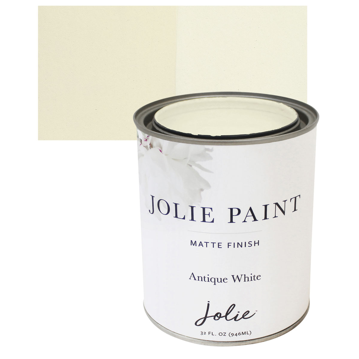 Jolie Matte Finish Paint - Antique White, Quart