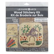 Leisure Arts Wood Stitchery Kits
