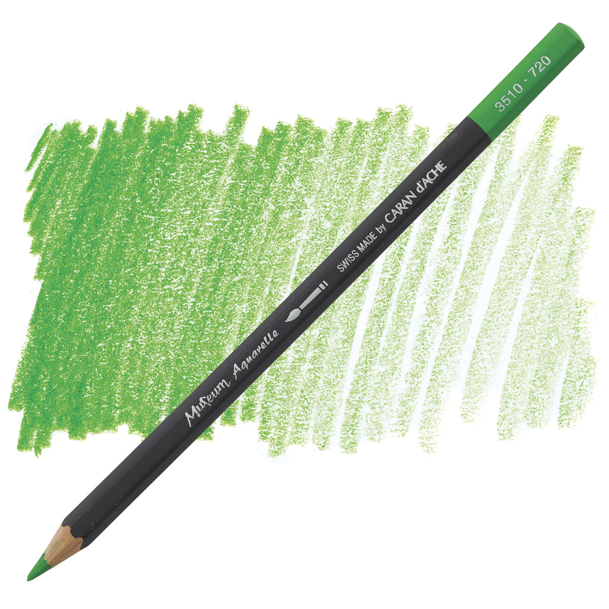 Caran d'Ache : Museum Aquarelle Pencil : Dark Phthalocyanine Green