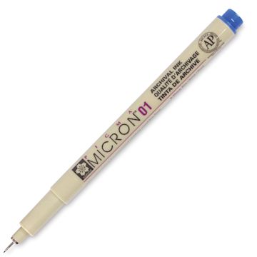 Open in modal - Sakura Pigma Micron Pen - Blue, 01