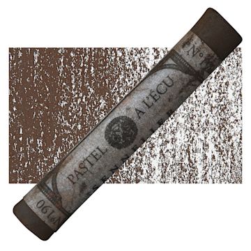 Open in modal - Sennelier Soft Pastel - Hot Brown pastel and swatch