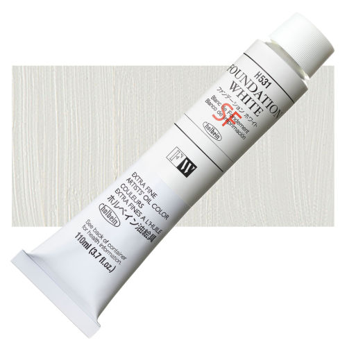 Holbein Artists'' Oil Color - Foundation White, 110 ml tube