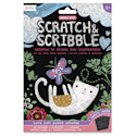 Ooly Scratch and Scribble Mini Scratch Art Kit - Cutie Cats