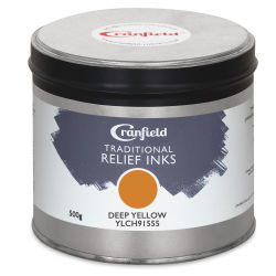 Cranfield Traditional Relief Ink - Deep Yellow, 500 g