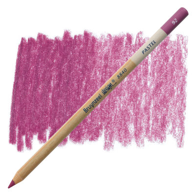 Bruynzeel Design Pastel Pencil - Purple 92 (swatch and pencil)