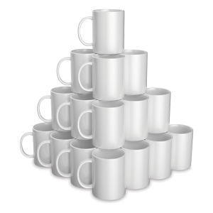 Cricut Mug Blanks - 15 oz, White, Package of 36 (Out of packaging)