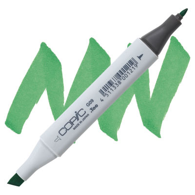 Copic Classic Marker - Veronese Green G09 swatch and marker