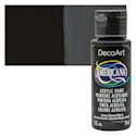 DecoArt Americana Acrylic Paint - Lamp (Ebony) Black, 2 oz