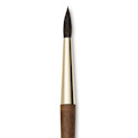 Isabey Vintage Siberian Blue Squirrel Brush - Round, Size 10