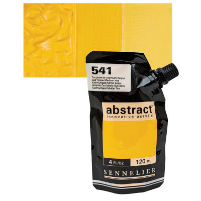 Sennelier Abstract Acrylic - Cadmium Yellow Medium Hue, 120 ml pouch