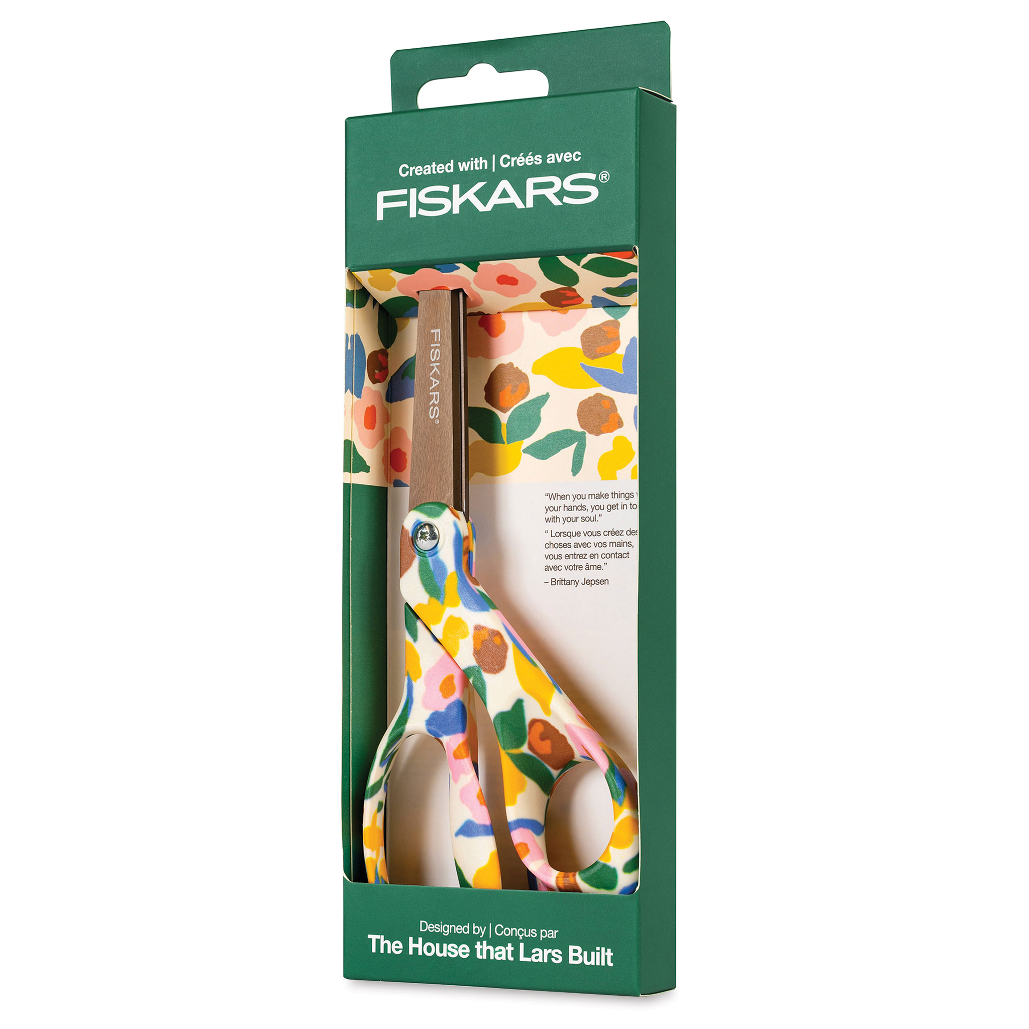 Created With Fiskars 8 Playful Posies Bent Scissors | The House that Lars  Built for Fiskars #194542-1002