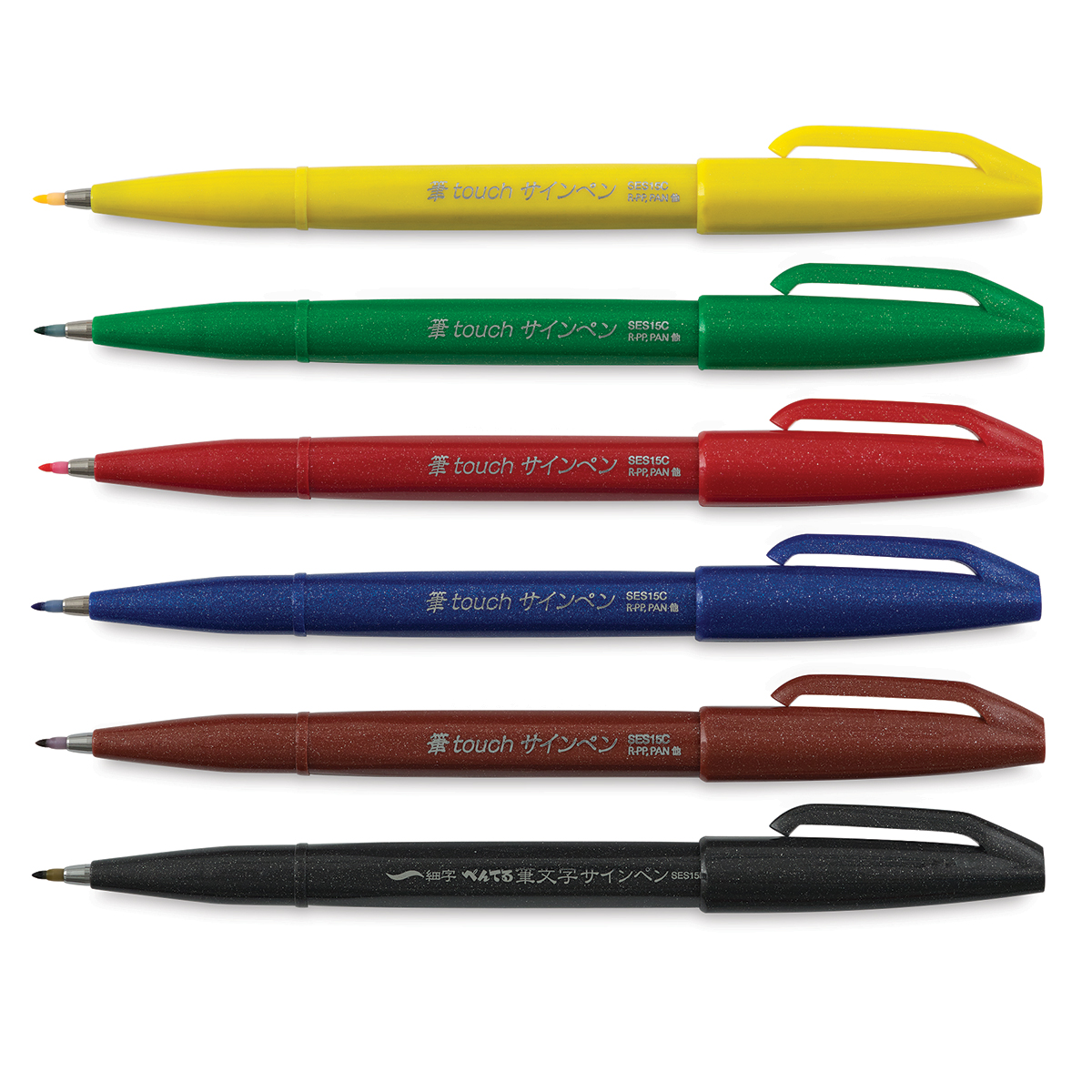 Pentel Arts Sign Pen Brush Tip, 12-Pack Assorted Colors- NEW Colors! —  Pentel of America, Ltd.