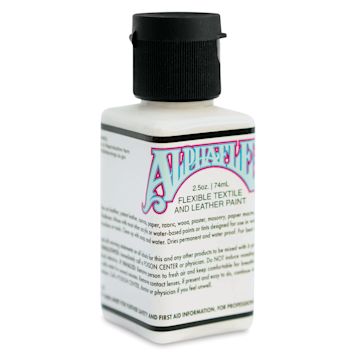 Open in modal - Alpha6 AlphaFlex Textile and Leather Paint - Alpha White, 74 ml, Bottle