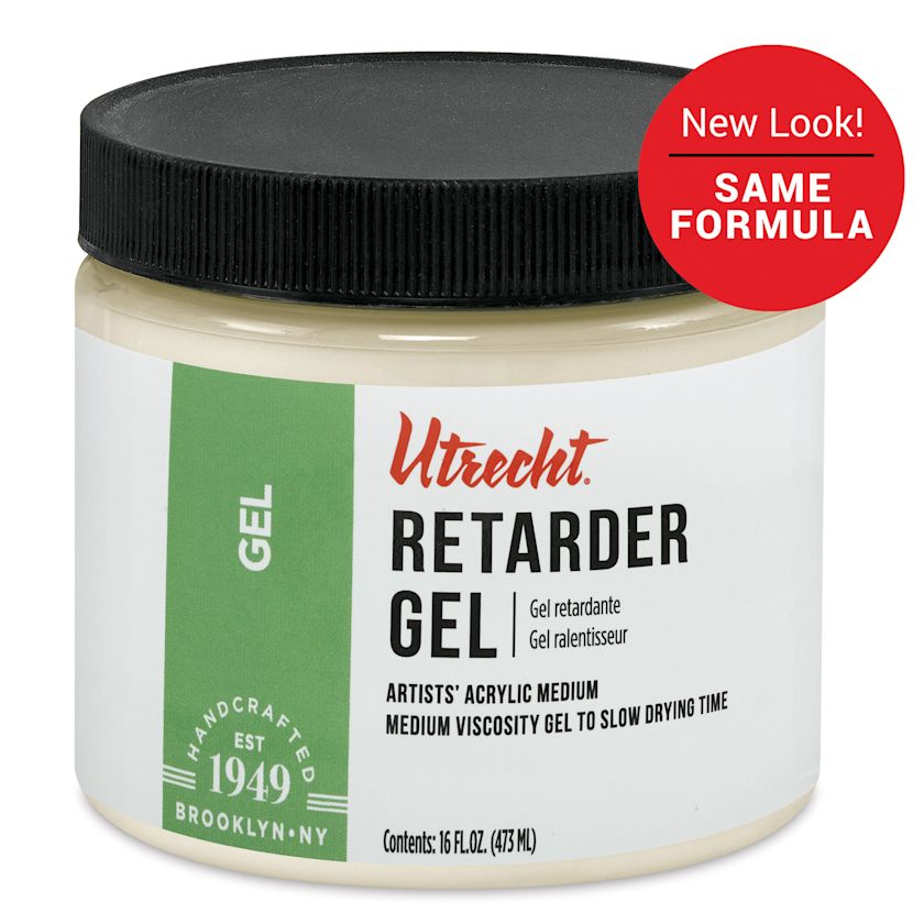 Utrecht Artists' Acrylic Retarder Gel Medium BLICK Art Materials