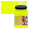 Chroma Acrylic Mural Paint - Techno Yellow, 16 oz Jar