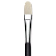 Utrecht Natural Chungking Pure Bristle Brush - Filbert, Size 10, Long Handle