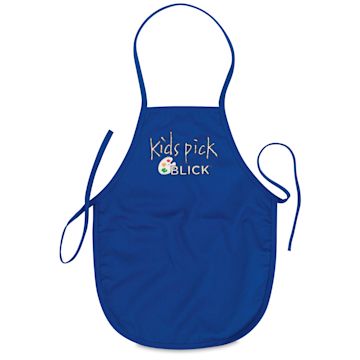 Open in modal - Blick Kid's Apron - Royal, Small