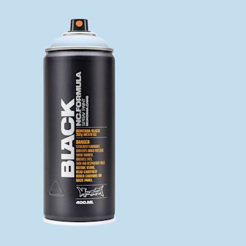 Open in modal - Montana Black Spray Paint - Ice Blue, 400 ml can with swatch