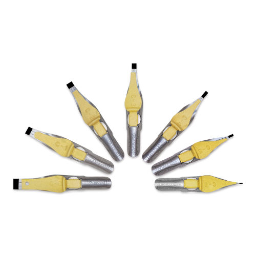Speedball Broad Edge C-Series Flat Calligraphy Nibs and Sets