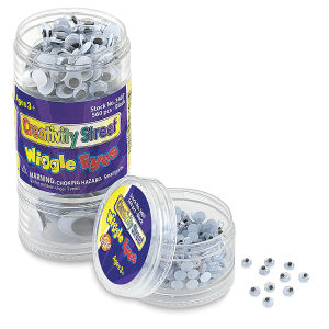 Wiggle Eyes Stack Pack, Pkg of 560 Pieces