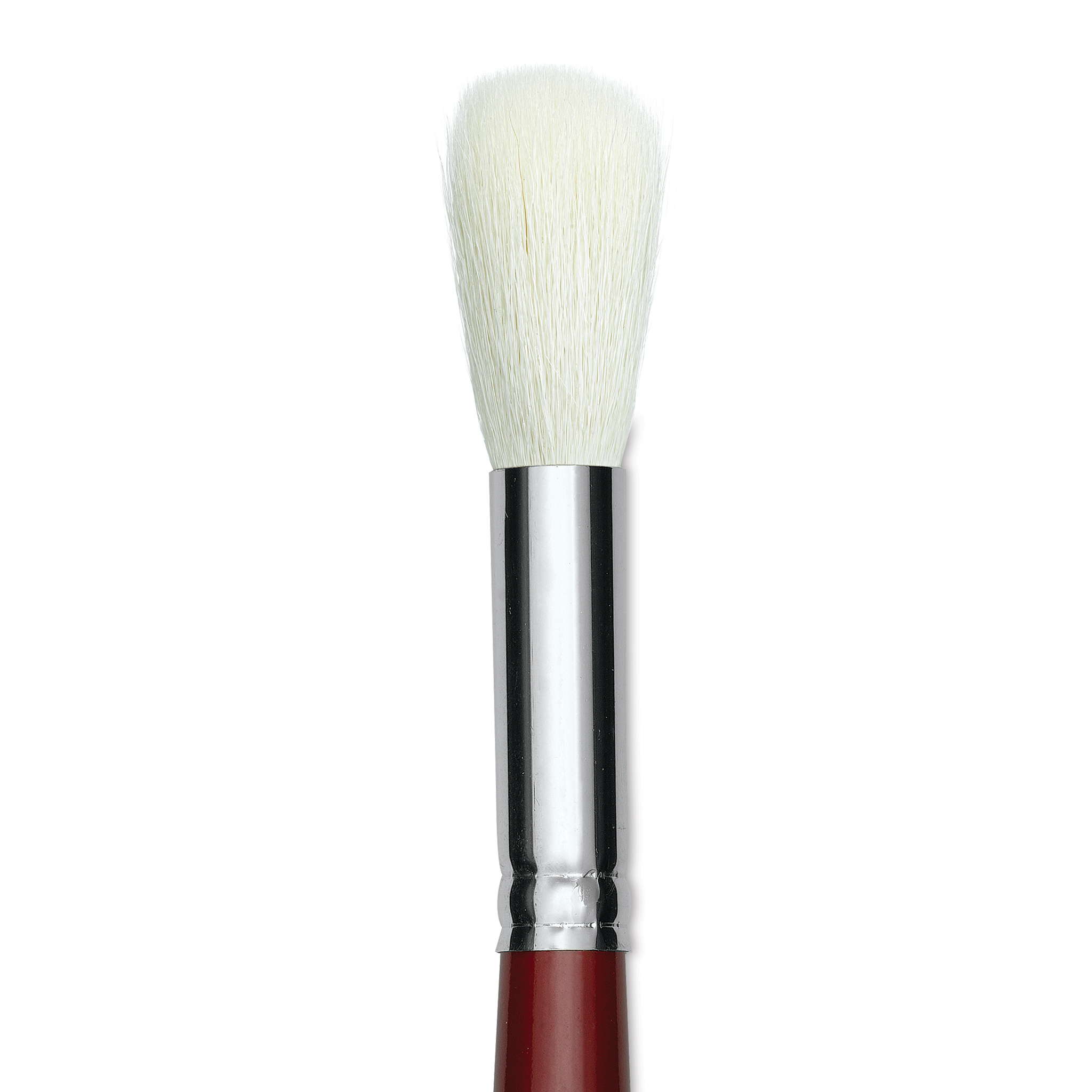 White Round Mop 5518S-20 by Silver Brush - Brushes and More