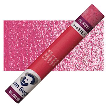 Open in modal - Van Gogh Oil Pastel - Carmine 318.7 oil pastel and swatch