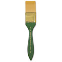 Princeton Good Synthetic Golden Taklon Brush - Flat Wash, Short Handle