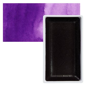 Open in modal - Kuretake Gansai Tambi Watercolor Pan - Cobalt Violet pan and swatch