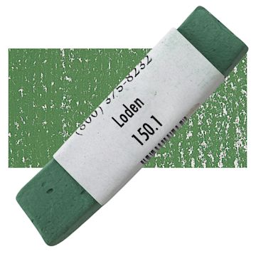 Open in modal - Great American Handmade Pastel - Loden 1, 150.1 pastel and swatch