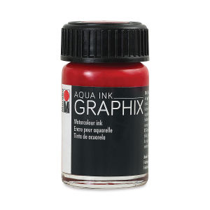 Marabu Graphix Aqua Ink - Carmine Red, 15 ml