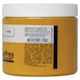 Gaffrey Art Material Standard Body Acrylic Paint - Yellow Ochre, 473 ml jar side